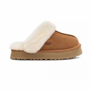 UGG Women's Cozy Tan and Cream Slippers
